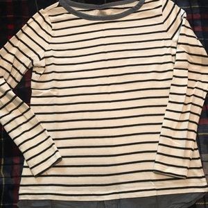 Loft striped sweatshirt